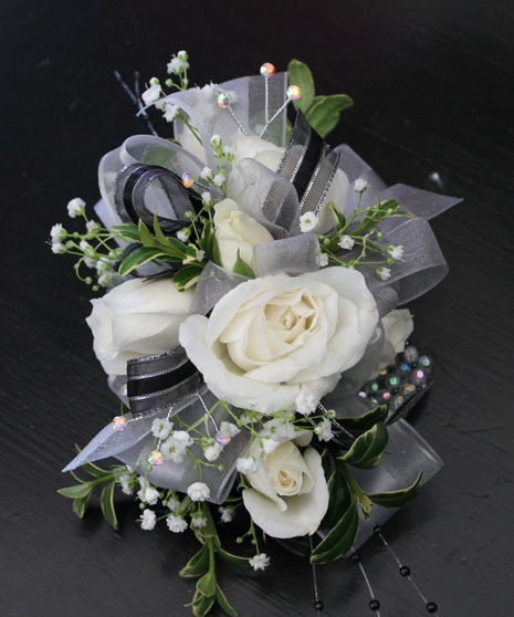 Harlequin Corsage