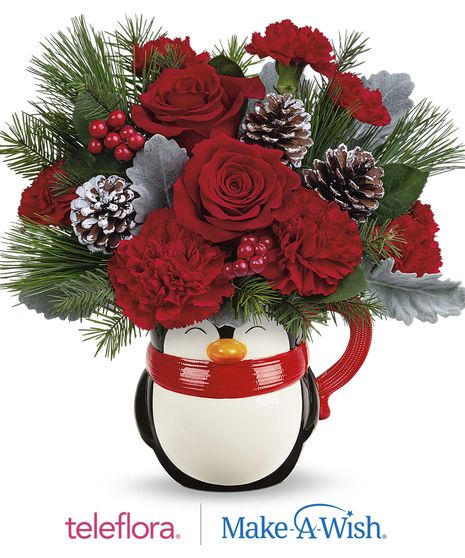 Teleflora's Send A Hug North Pole Penguin